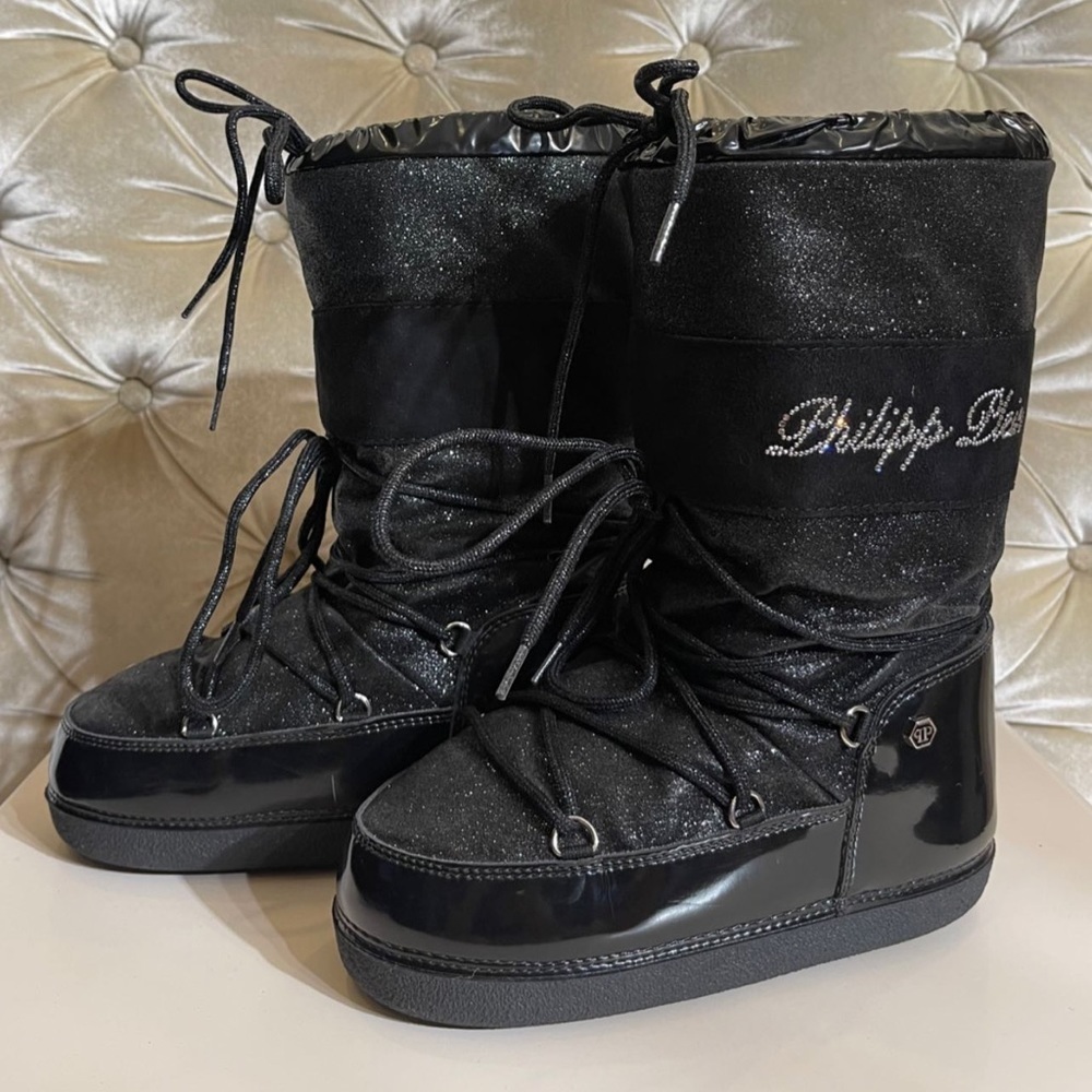 Phillip Plein Kids Boots - Picture 1 of 5
